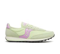 Saucony Women's Trainer 80 in Pink/Forest, Melon/Pink, 13.5 Women/12 Men