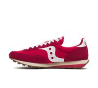 Saucony Unisex Trainer 80 Sneaker, Red/White, 4 UK