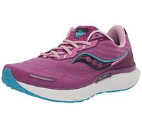 Saucony Women's Triumph 19 Running Shoe, Razzle/Blaze, 6 UK