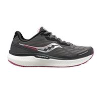 Saucony Women's Triumph 19 Running Shoe, Shadow/Quartz, 4.5 UK