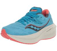 Saucony Women's Triumph 20 Running Shoe, Ocean/Coral, 3 UK