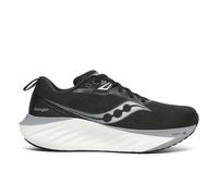 Saucony Women's Triumph 22 Sneaker, Black/White, 11
