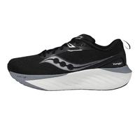 Saucony Women's Triumph 22 Sneaker, Black/White, 8.5