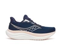 Saucony Triumph 23 Neutral Running Shoe Women - Dark Blue, Pink, Size 6