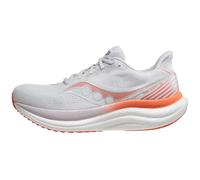 Saucony Womens Triumph 23, White/Wistful, 11.5 Wide