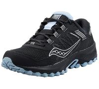 Saucony Women's Versafoam Excursion Tr13 Road Running Shoe, Black/Light Blue, 8 M US