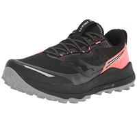 Saucony Women's Xodus Ultra 2 Sneaker, Black/Viziornge, 5 UK