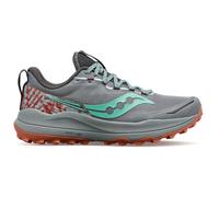 Saucony Xodus Ultra 2 Women's Trail Running Shoes in Fossil/Soot for Adventurous Terrain