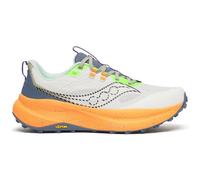 Saucony Xodus Ultra 4 Men's Trail Running Shoes, White/Tumeric