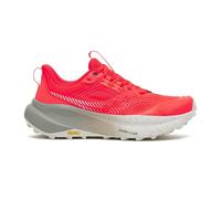 Saucony Xodus Ultra 4 red coral silver grey shoes women - 8UK