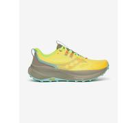 Saucony - Trail running shoes - Xodus Ultra 4 Vizigold/Laurel for Men - Size 9 UK - Yellow Yellow 9 UK
