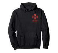 Saudade Portuguese Cross Knights Templar - Expat Life Pullover Hoodie