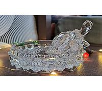 SAUDEEP INDIA Vastu Feng Shui Crystal Turtle Tortoise with Plate for Good Luck Feng Shui Tortoise Turtle (Export Quality)