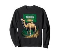 Saudi Arabia Camel National Pride Flag Sweatshirt