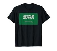 Saudi Arabia Flag Graphic For Men Women Kids T-Shirt