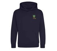 Saudi Arabia Football World Cup 8-Bit Kids Hoodie - Navy / 3-4 years