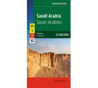 Saudi Arabia Road Map : 1:1,500,000 scale