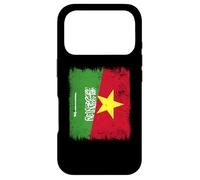 Saudi Arabia Vietnam Half Flag Saudi Arabian Vietnamese Case for iPhone 17 Pro