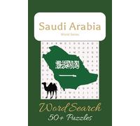 Saudi Arabia Word Search Puzzle Book: Word Searches with Easy to Read Print about Saudi Arabia | 6x9 Inches, 110 Pages | ... Great for Vacations, Holidays, Spare Times