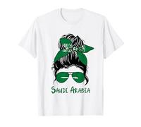 Saudi Arabian Girl Saudi Arabia girl Saudi Arabian woman fla T-Shirt