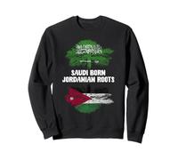 Saudi Born Jordanian Roots Saudi Arabia Jordan Heritage Sweatshirt