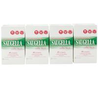 Saugella Cotton Touch Cotton Panty Liners, Anti-Odour and Allergenic, 4 Packs of 40 Pieces, Total 160 Pieces