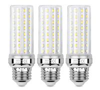 SAUGLAE 20W LED Corn Bulbs, 150W Incandescent Bulbs Equivalent, 3000K Warm White, 2300Lm, E27 Edison Screw Light Bulbs, 3-Pack