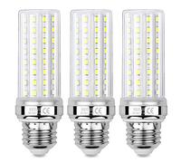 SAUGLAE 20W LED Corn Bulbs, 150W Incandescent Bulbs Equivalent, 6000K Daylight White, 2300Lm, E27 Edison Screw Light Bulbs, 3-Pack