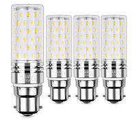 SAUGLAE Led Corn Bulbs 15W, 120W Incandescent Bulbs Equivalent, 3000K Warm White, 1700Lm, B22 Bayonet Cap Led Light Bulbs, Non-Dimmable, Pack of 4