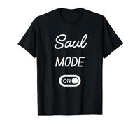 Saul Mode On Name Value Graphic T-Shirt, Men, Black, L