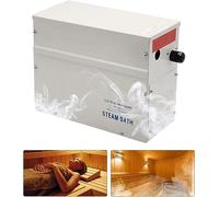 Sauna Bath Steam Generator for Home Commercial Use LED Digital Controller Steam Room Generator Sauna Steam Generator for SPA Home Commercial Steam Generator Kit Steam Bath Generator with Digital C