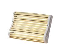 Sauna Headrest Bamboo Sauna Headrest Breathable Relaxing Sauna Neck Rest Summer Cool Accessories for Home Gym Spa Room(27cmx40cm)