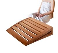 Sauna Headrest Cushion - Ergonomic Breathable Wooden Neck Support | Natural Spa Head Pillow, Relaxation Comfort for Sauna, Home Steam Room, Commercial Wellness, Resting Relief for Men Women A