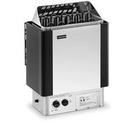 Sauna Heater 9 kW 30 to 110 °C Incl. Control Panel - Sauna Heaters by Uniprodo Black,Silver