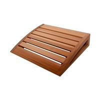 Sauna Pillow Headrest - Natural Wooden Non-Slip Breathable Support Cushion for Relaxation, Spa Back Headrest with Comfort Function, Sauna Accessory for Home Room Commercial Use, Eco Wood