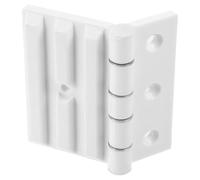 Sauna Room Door Hinge Plastic White Replacement Hinge for Doors