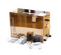 Sauna Steam System Generator, 9kw Automatic Stainless Steel Steam nerator, Automatic Descaling Sauna Room Steam Bath Machine for Spa Room Digital Controller for Home Shower Spa Sauna Accessories(8kw)