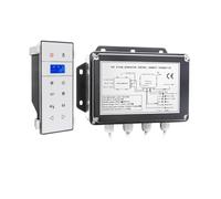 Sauna Steamer, 3KW Wall Mounted Mini Steam Sauna Machine, Shower Bath Accessories Kits with Phone Controller LCD for Shower House(VS-9007W-3KW-BP)