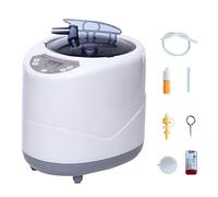Sauna Steamer, Portable Sauna Steamer Machine Home Use with Remote Control/Double-Layer Filter, Anti-Dry Burning, Fumigation Machine for Quick Distillation Body Detox Rela 4L Accessories + Thermostat