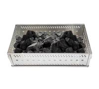 Sauna Stone Basket, Sauna Stone Stand, Wood Burning Sauna Stove Rock Stand Stainless Steel Stove Accessories Portable Folding Chamber Basket