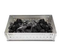 Sauna Stone Holder Foldable Portable Charcoal Firebox Basket