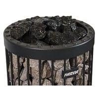 Sauna Stones Harvia Black Vulcanite 10-15 cm 20 kg