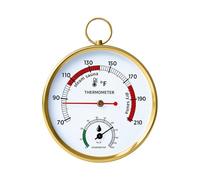 Sauna Temperature Gauge Portable Precise Heat-Resistant Design, Easy to Read Indoor Home Spa Hygrometer Thermometer for Sauna Rooms, Reliable Heat Monitor for Adults Lovers Family Friends Enthusiasts