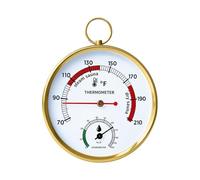 Sauna Temperature Meter - Steam Thermometer, Heat Monitor, High Temperature Display, Stainless Steel Construction, Easy Installation | Steam Sauna Thermometer for Safety Monitoring by Spa Wellness-Ka