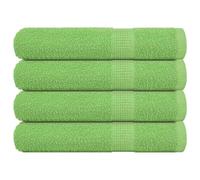 Sauna Towels 4 pcs "FROGN" Apple Green 80x200 cm 100% Cotton