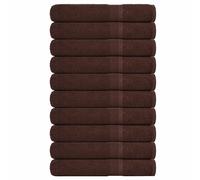 Sauna Towels "FROGN" 10 pcs Brown 80x200 cm 360 gsm