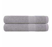 Sauna Towels "FROGN" 2 pcs Grey 80x200 cm 360 gsm