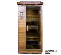 Saunamed 1 Person Indoor Luxury Cedar Far Infrared Sauna Emr Neutral™