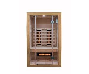 SaunaMed 2-6 Person Full Spectrum Infrared Indoor Sauna EMR Neutral™ 13A Plug & Play (2 Person)