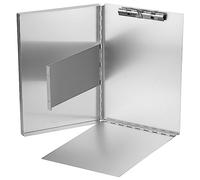 Saunders 30517 Form Holder with Compartment and Intermediate Layer Silver